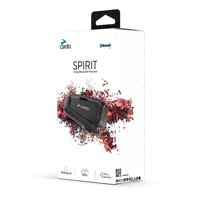CARDO Мотогарнитура SPIRIT SINGLE фото в интернет-магазине FrontFlip.Ru