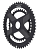 Звезда Rotor Chainring Aldhu 3D+ Direct Mount Din Round Black 52/36t (C01-515-09010-0)