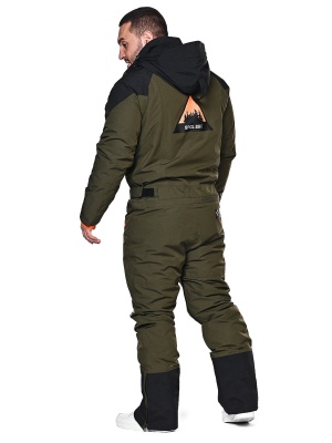 SNOW HEADQUARTER Горнолыжный комбинезон мужской A-89002 Хаки фото в интернет-магазине FrontFlip.Ru