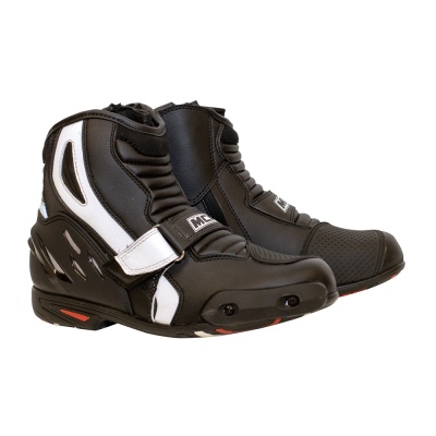 MCP Мотоботы Amsterdam черно-белый фото в интернет-магазине FrontFlip.Ru