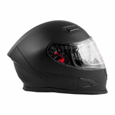 Шлем Beon B-503 MAT BLACK фото в интернет-магазине FrontFlip.Ru