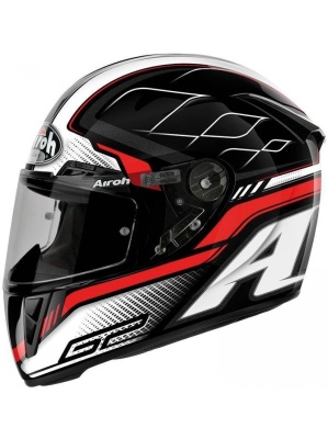 AIROH шлем интеграл GP400 LEMANS BLACK GLOSS фото в интернет-магазине FrontFlip.Ru