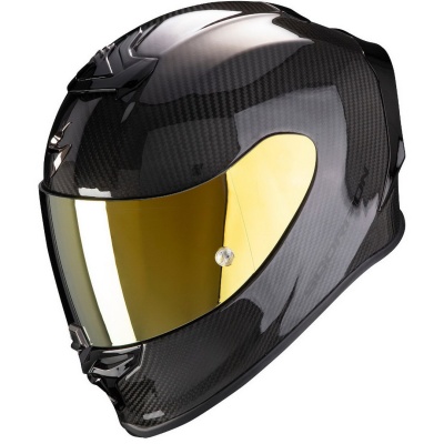 [SCORPION EXO] Мотошлем EXO-R1 CARBON AIR SOLID, цвет Карбон фото в интернет-магазине FrontFlip.Ru