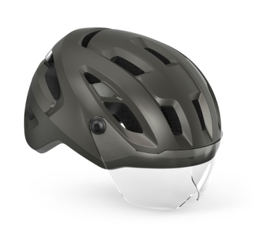 Велошлем Met Intercity MIPS Metallic Titanium фото в интернет-магазине FrontFlip.Ru