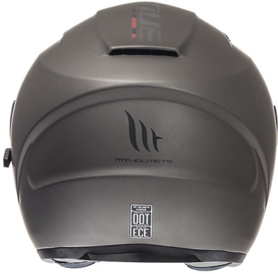Шлем MT AVENUE SV SOLID Matt Titanium фото в интернет-магазине FrontFlip.Ru