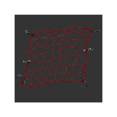 REXWEAR Багажная сетка крас.пластик.крючки 40*40см фото в интернет-магазине FrontFlip.Ru
