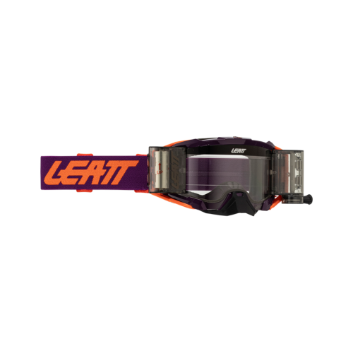 Очки Leatt Velocity 5.5 Roll-Off Purple Clear 83% фото в интернет-магазине FrontFlip.Ru