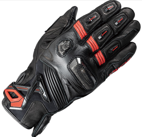 Перчатки комбинированные Taichi Raptor Black/Black/Red фото в интернет-магазине FrontFlip.Ru