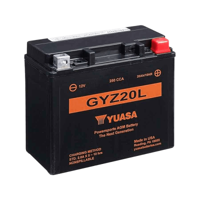 YUASA   Аккумулятор  GYZ20L фото в интернет-магазине FrontFlip.Ru