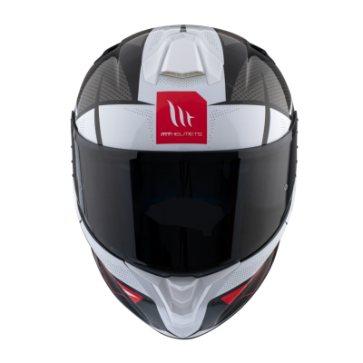 Шлем MT TARGO PRO PODIUM B0 Gloss Pearl White фото в интернет-магазине FrontFlip.Ru