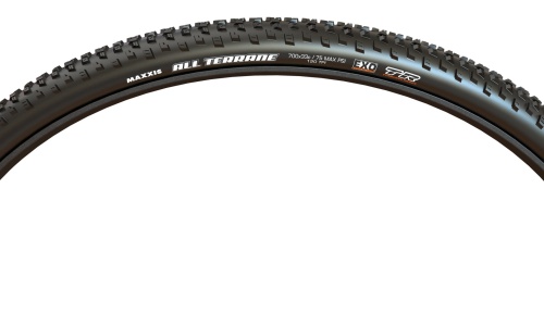 Покрышка Maxxis All Terrane 700x33C TPI 120 Carbon Fiber EXO/TR (ETB88994100) фото в интернет-магазине FrontFlip.Ru