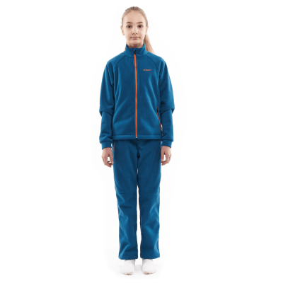 Dragonfly Подростковый флисовый костюм Blue Orange фото в интернет-магазине FrontFlip.Ru