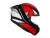 AGV Шлем K-6 E2206 HYPHEN BLACK/RED/WHITE фото в интернет-магазине FrontFlip.Ru
