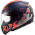 LS2 Мотошлем FF353 RAPID NAUGHTY сине-оранжевый матовый фото в интернет-магазине FrontFlip.Ru