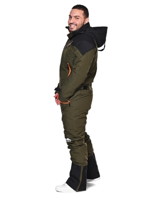 SNOW HEADQUARTER Снегоходный комбинезон мужской A-89002 Хаки фото в интернет-магазине FrontFlip.Ru