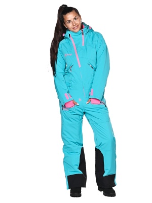SNOW HEADQUARTER Снегоходный комбинезон женский B-9033 Голубой фото в интернет-магазине FrontFlip.Ru