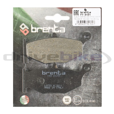 [BRENTA] Тормозные колодки FT 3131 Organic фото в интернет-магазине FrontFlip.Ru