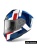 AIROH шлем интеграл SPARK SHOGUN BLUE/RED GLOSS фото в интернет-магазине FrontFlip.Ru