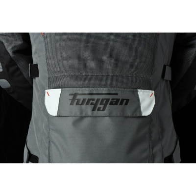 [FURYGAN] Мотокуртка APALACHES VENTED текстиль, цвет Черный/Серый/Красный фото в интернет-магазине FrontFlip.Ru