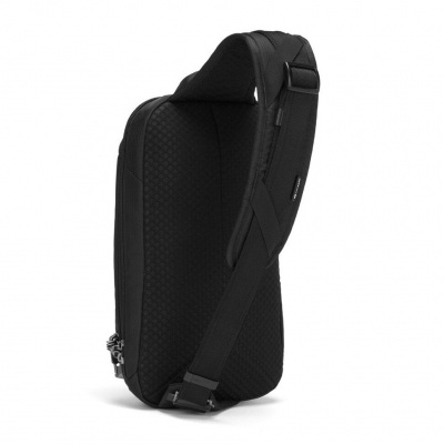 Сумка антивор Pacsafe Vibe 325 sling, черный ECONYL, 10 л. фото в интернет-магазине FrontFlip.Ru