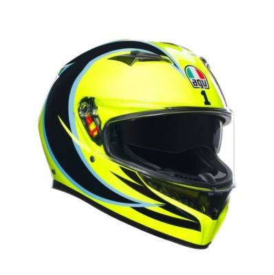 Шлем AGV K3 E2206 MPLK Rossi WT Phillip Island 2005 фото в интернет-магазине FrontFlip.Ru