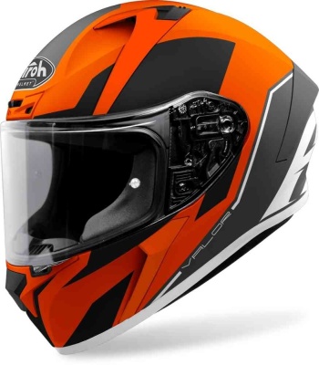 AIROH шлем интеграл VALOR WINGS ORANGE MATT фото в интернет-магазине FrontFlip.Ru