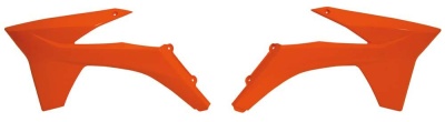 RTech Боковины радиатора SX-SXF125-450 11-12 # EXC-EXCF125-500 12-13 оранжевые (moto parts) фото в интернет-магазине FrontFlip.Ru