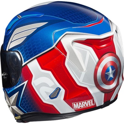 HJC Шлем RPHA 11 MARVEL MC2 CAPTAIN AMERICA фото в интернет-магазине FrontFlip.Ru