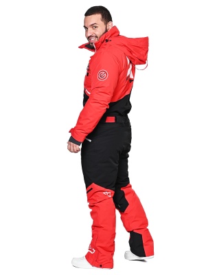 SNOW HEADQUARTER Горнолыжный комбинезон мужской A-89007 Красный фото в интернет-магазине FrontFlip.Ru