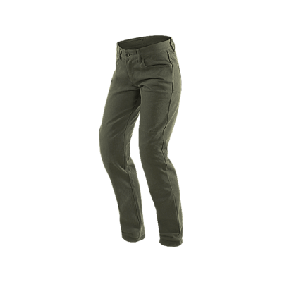 DAINESE Брюки ткань CASUAL SLIM TEX женс 118 OLIVE фото в интернет-магазине FrontFlip.Ru