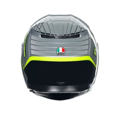 Шлем AGV K3 E2206 MPLK Fortify Grey/Black/Yellow-Fluo фото в интернет-магазине FrontFlip.Ru