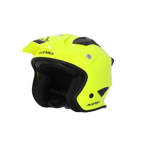 Шлем Acerbis JET ARIA 22-06 Yellow 2 фото в интернет-магазине FrontFlip.Ru
