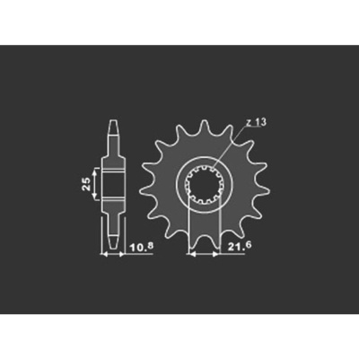 PBR Звезда передняя    2086-17 фото в интернет-магазине FrontFlip.Ru