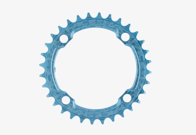 Звезда Race Face Narrow Wide 104x32T Blue (RNW104X32BLU) фото в интернет-магазине FrontFlip.Ru