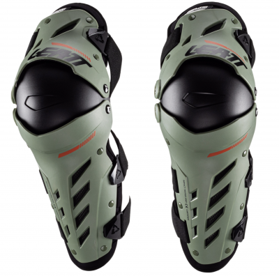 Наколенники Leatt Dual Axis Knee & Shin Guard Cactus фото в интернет-магазине FrontFlip.Ru