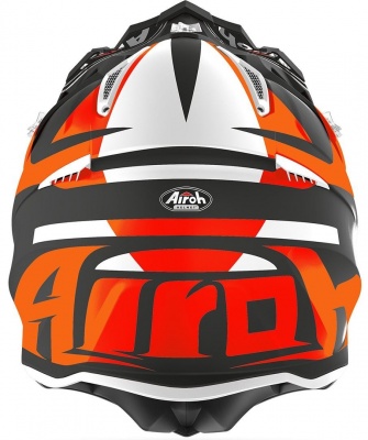 AIROH шлем кросс AVIATOR ACE TRICK ORANGE MATT фото в интернет-магазине FrontFlip.Ru