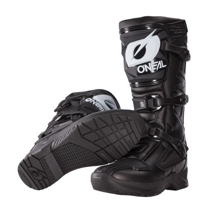 Мотоботы кроссовые O'NEAL RSX V.25, мужской(ие) черный фото в интернет-магазине FrontFlip.Ru