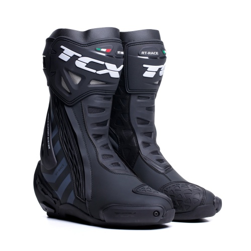 Мотоботы TCX RT-RACE Black/Dark-Grey фото в интернет-магазине FrontFlip.Ru