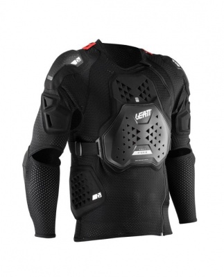 Защита панцирь Leatt Body Protector 3DF AirFit Hybrid Black фото в интернет-магазине FrontFlip.Ru