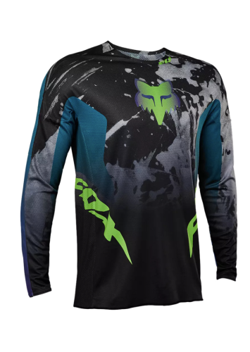 Мотоджерси Fox 360 Dkay Jersey Maui Blue фото в интернет-магазине FrontFlip.Ru