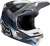 Мотошлем подростковый Fox V1 Motif Youth Helmet Blue/Grey фото в интернет-магазине FrontFlip.Ru
