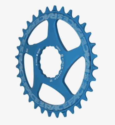 Звезда Race Face Cinch Direct Mount 26T Blue (RNWDM26BLU) фото в интернет-магазине FrontFlip.Ru