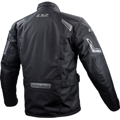 LS2 Мотокуртка PHASE MAN JACKET черный фото в интернет-магазине FrontFlip.Ru