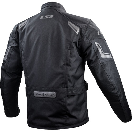 LS2 Мотокуртка PHASE MAN JACKET черный фото в интернет-магазине FrontFlip.Ru