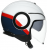 Шлем AGV ORBYT MULTI Block Pearl White/Ebony/Red-Fluo фото в интернет-магазине FrontFlip.Ru Шлем AGV ORBYT MULTI Block Pearl White/Ebony/Red-Fluo фото в интернет-магазине FrontFlip.Ru