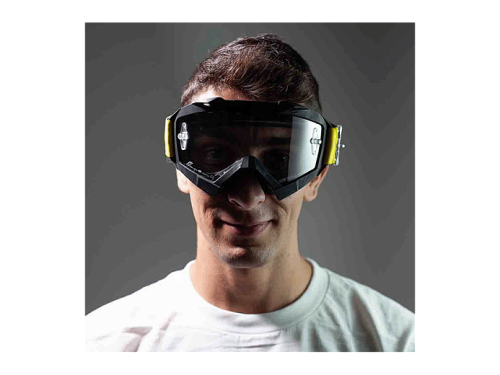 Очки ARIETE ADRENALINE PRIMIS BLACK-YELLOW фото в интернет-магазине FrontFlip.Ru