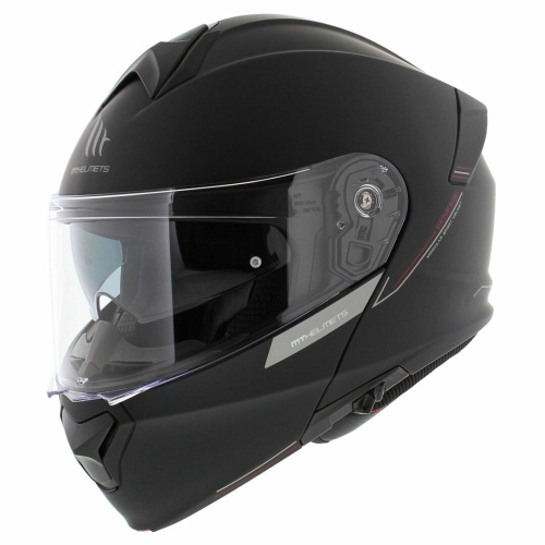 Шлем MT GENESIS SV SOLID A1 Matt Black фото в интернет-магазине FrontFlip.Ru