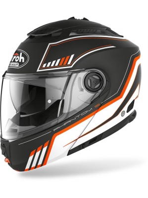 AIROH шлем модуляр PHANTOM-S BEAT ORANGE MATT фото в интернет-магазине FrontFlip.Ru