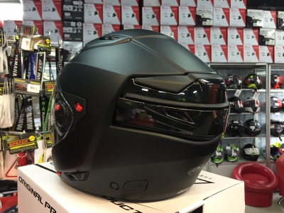 AIROH шлем трансформер EXECUTIVE COLOR BLACK MATT фото в интернет-магазине FrontFlip.Ru