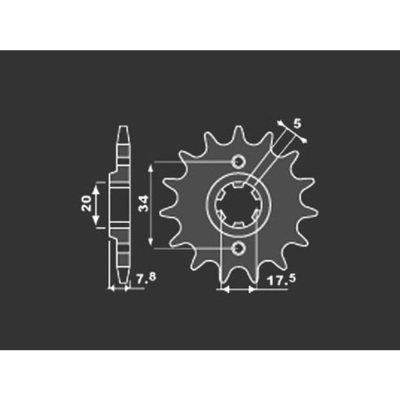 PBR Звезда передняя    279-13 фото в интернет-магазине FrontFlip.Ru